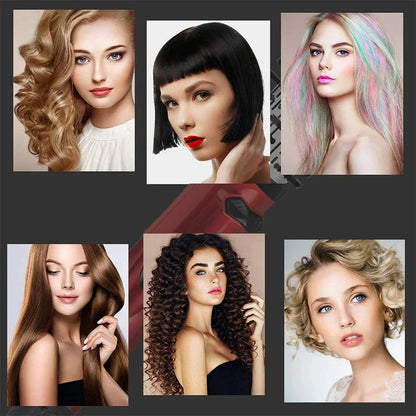 CurlMaster Pro™ - Hair Dryer with 360° Rotation