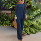 Alana | Elegant Relaxed Fit Two Piece Set for Women - Lumina