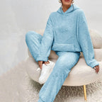 Alexa | Cozy Hooded Two-Piece Lounge Set with Flattering Fit - Lumina