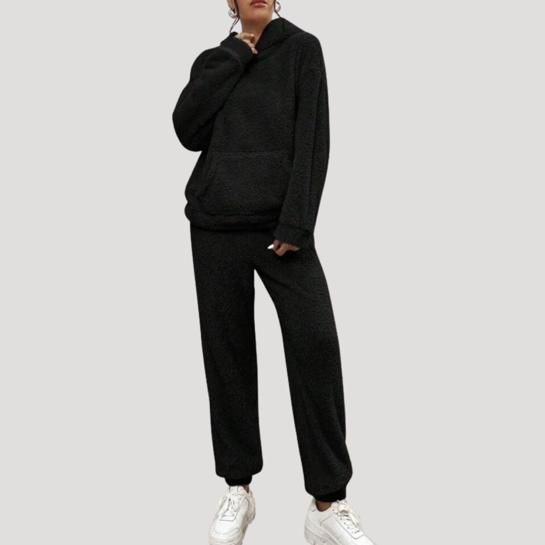 Alexa | Cozy Hooded Two-Piece Lounge Set with Flattering Fit - Lumina