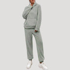 Alexa | Cozy Hooded Two-Piece Lounge Set with Flattering Fit - Lumina