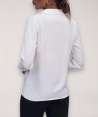 Bella | Tailored Elegant Button-Up Women's Blouse - Lumina