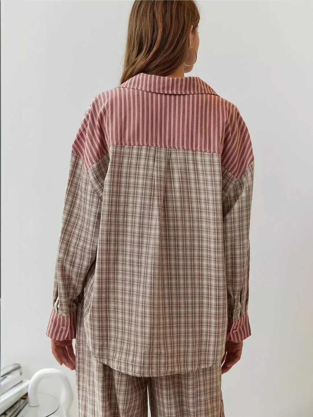 Grace | Coordinated Spring Plaid Two-Piece Set with Effortless Style - Lumina