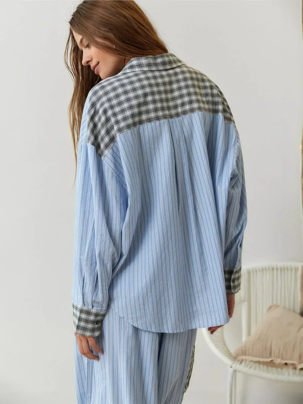 Grace | Coordinated Spring Plaid Two-Piece Set with Effortless Style - Lumina