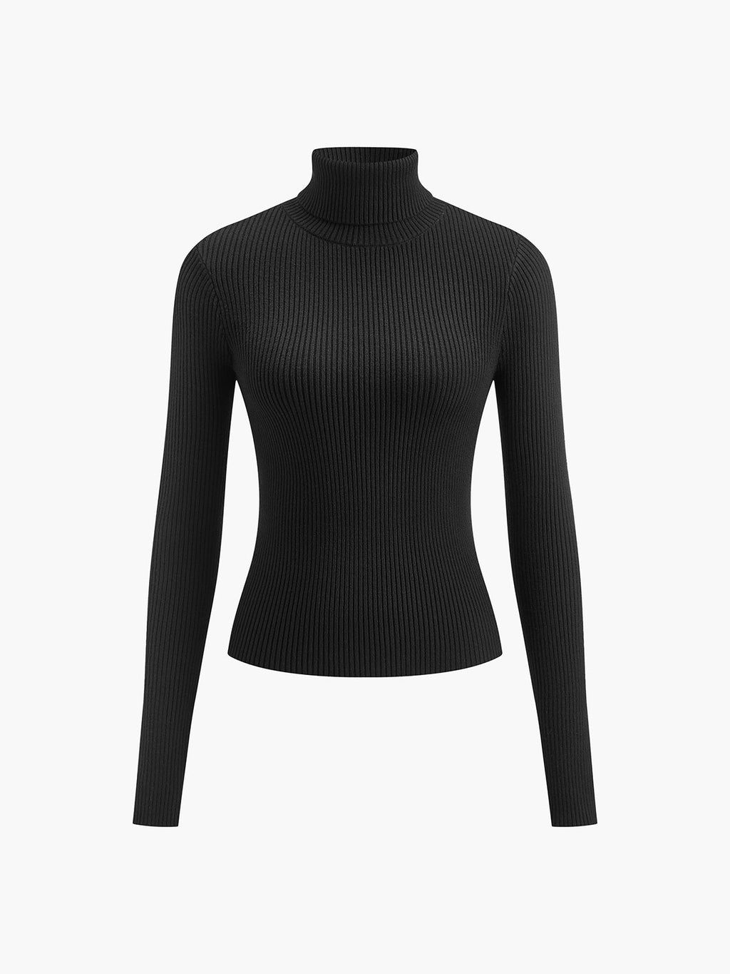 Hailey | Sleek Minimalist Turtleneck Top for Winter Elegance - Lumina