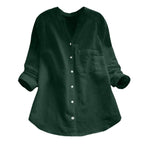 Jessica | Relaxed Fit Button Blouse with Timeless Design - Lumina