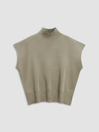 Michelle | Modern Mock Neck Casual Top with Tailored Fit - Lumina
