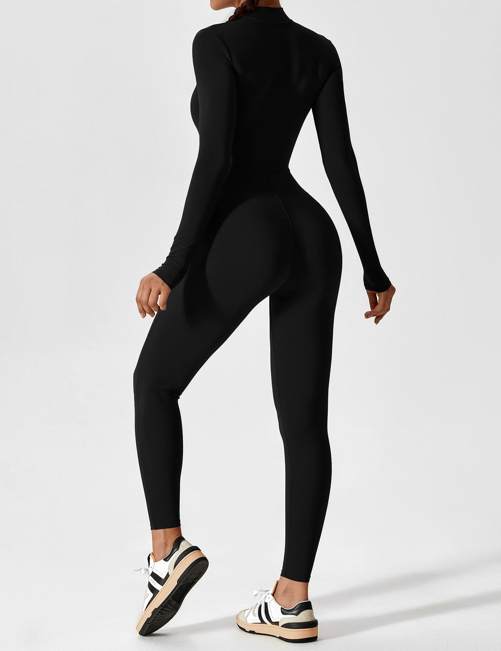 Penelope | Sleek Fitted Two Piece Set with Zip Detail - Lumina