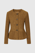 Victoria | Chic Vintage Casual Jacket with Timeless Design - Lumina