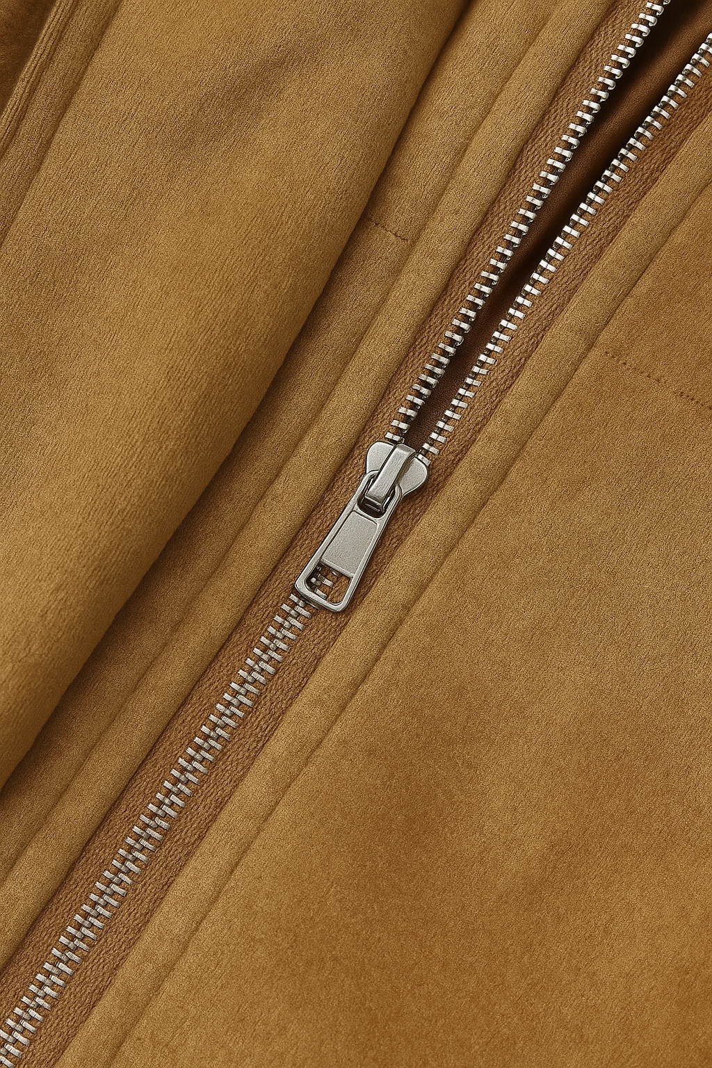 Victoria | Elegant Brown Bomber Jacket with Versatile Design - Lumina