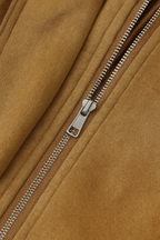 Victoria | Elegant Brown Bomber Jacket with Versatile Design - Lumina