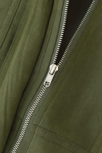 Victoria | Elegant Green Bomber Jacket with Timeless Style - Lumina
