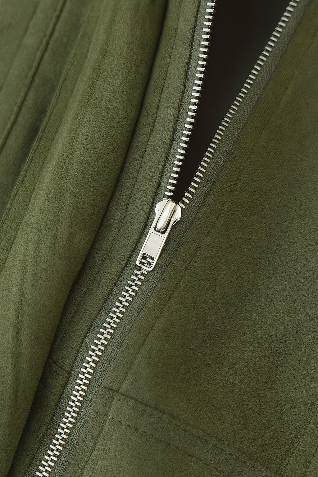 Victoria | Elegant Green Bomber Jacket with Timeless Style - Lumina