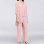 Victoria | Elegant Spring Three-Piece Pant Set with Versatile Style - Lumina