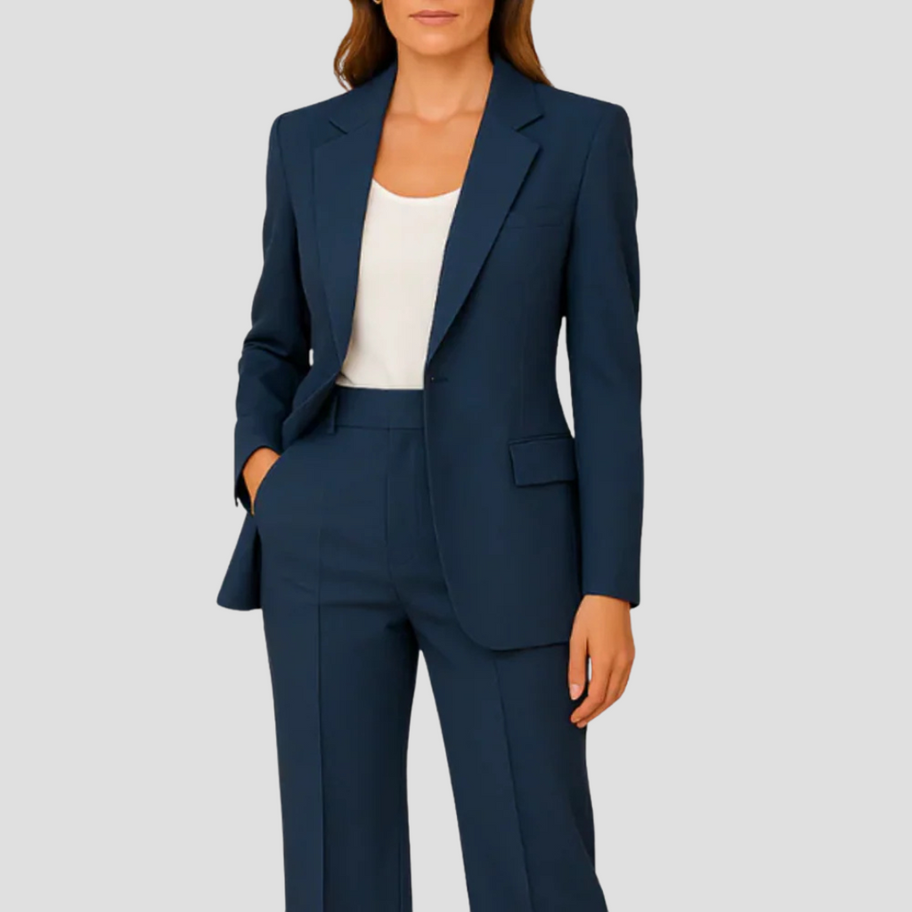 Victoria | Elegant Tailored Suit Set with Streamlined Blazer - Lumina