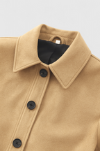 Victoria | Retro-Inspired Short Jacket with Button Closure - Lumina