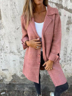 Ada™ | Stylish Long Knit Coat