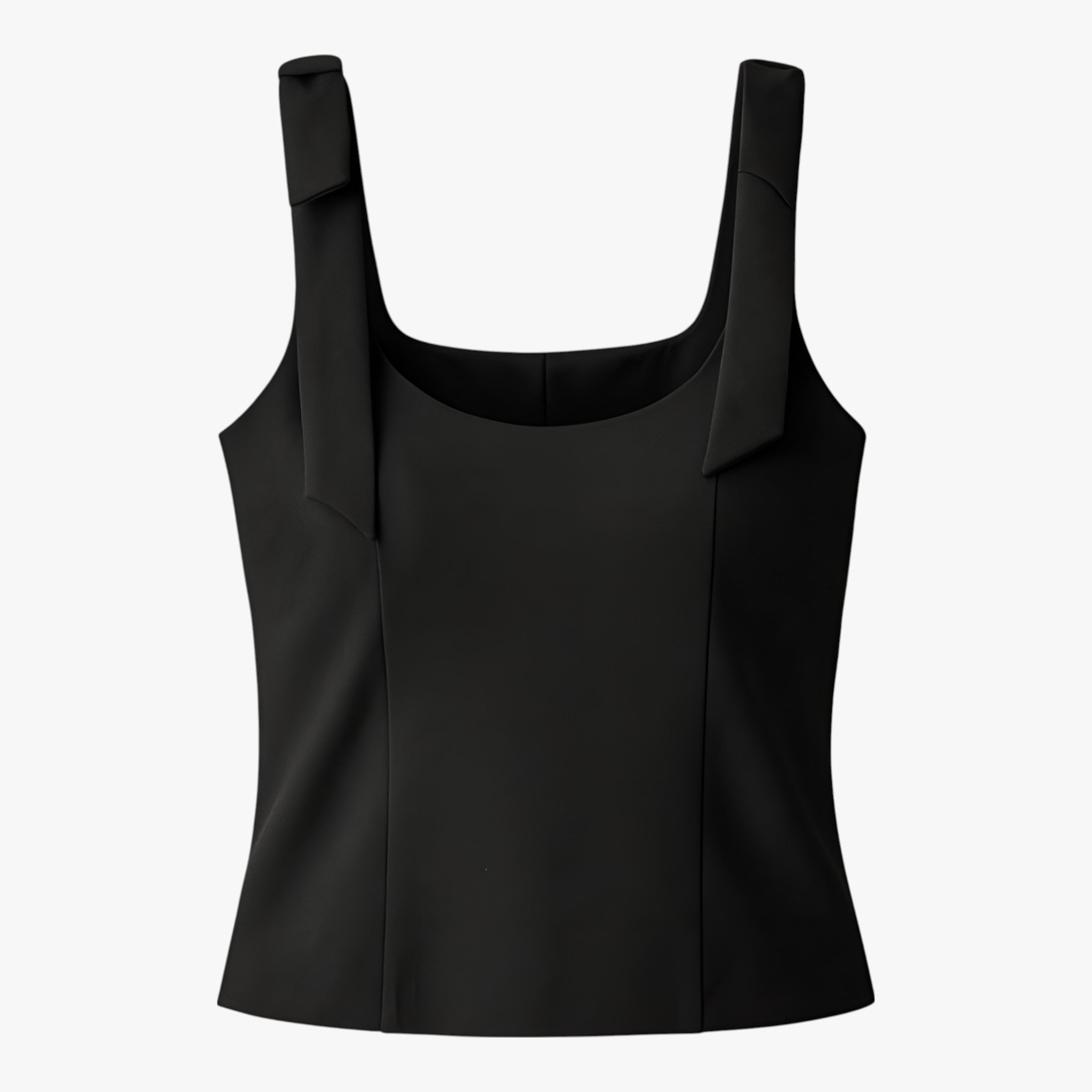 Amelie | Elegant Bow-Detail Camisole with Zipper Closure - Lumina