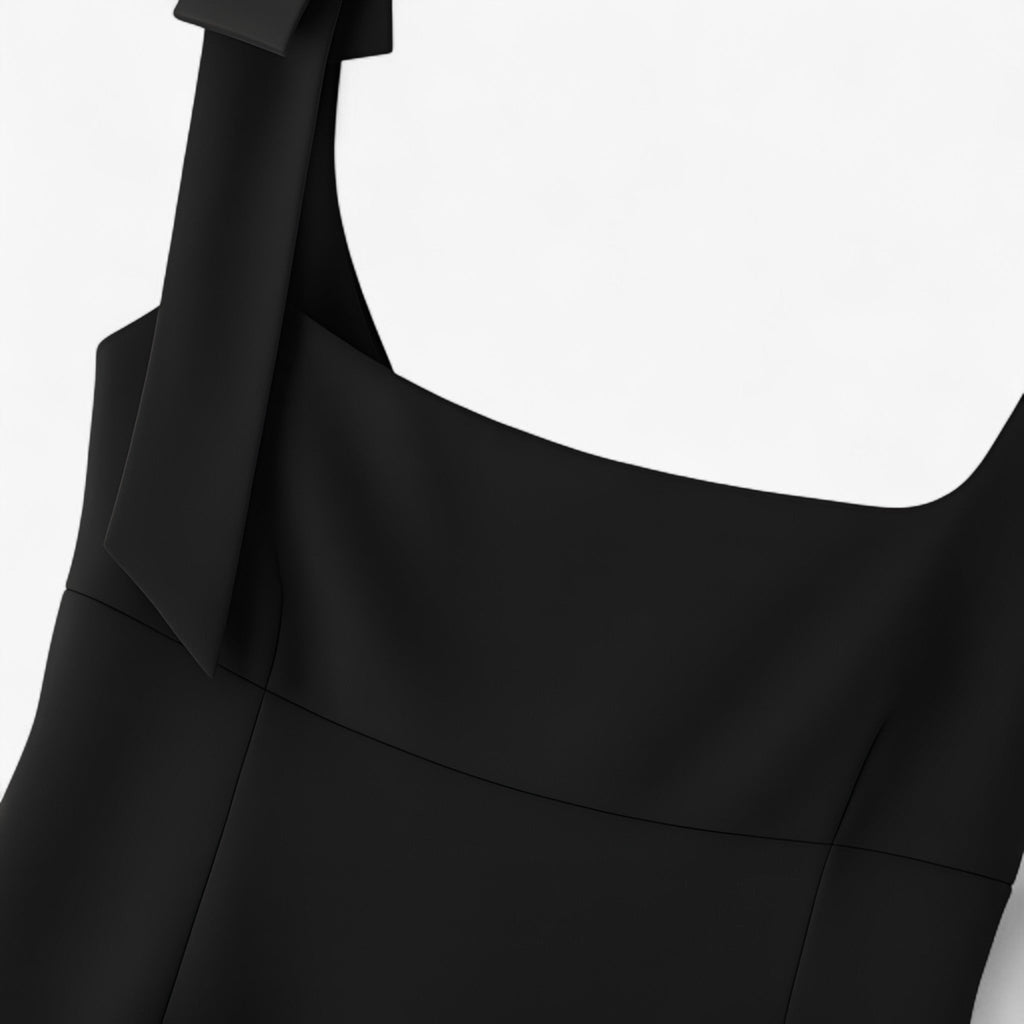 Amelie | Elegant Bow-Detail Camisole with Zipper Closure - Lumina