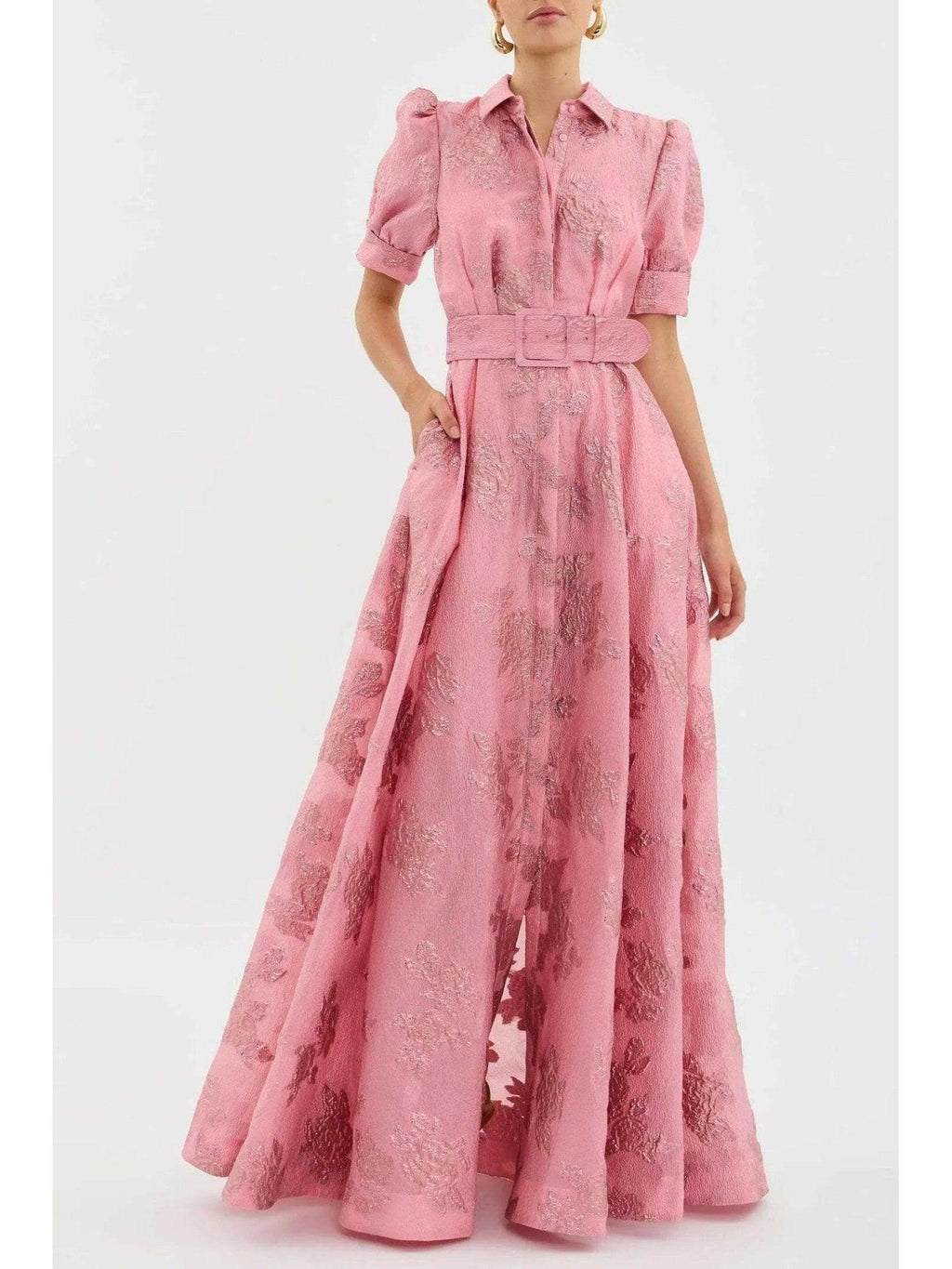 Anabella | Short Puff Sleeves Dress