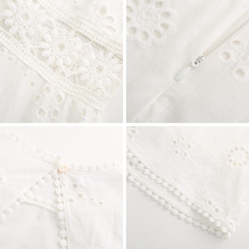 Arabella Celestine | Eyelet Dress - Lumina