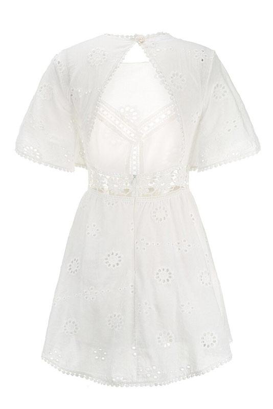 Arabella Celestine | Eyelet Dress - Lumina