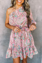 Astra | One-Shoulder Mini Dress - Lumina