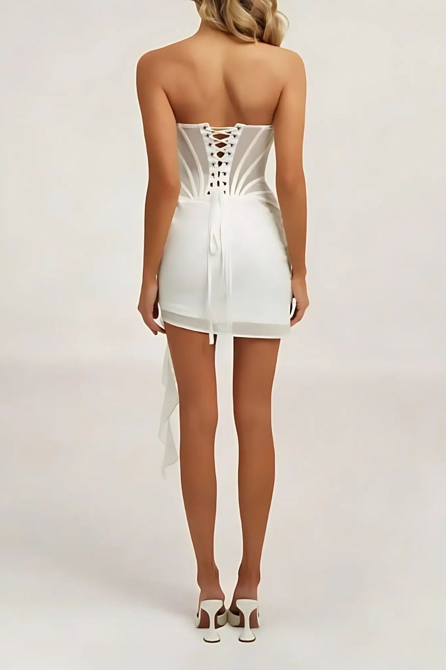 Aurora Nightfall | Corset Mini Dress - Lumina