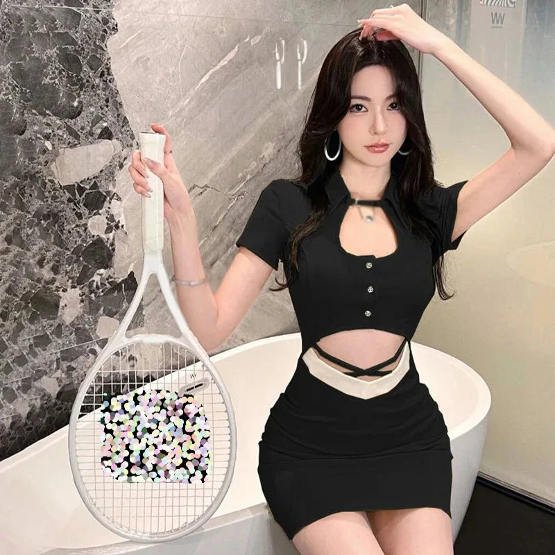 Celestoria | Slim Fit Mini Dress - Lumina