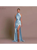 Cleo | Sleek Slit Gown