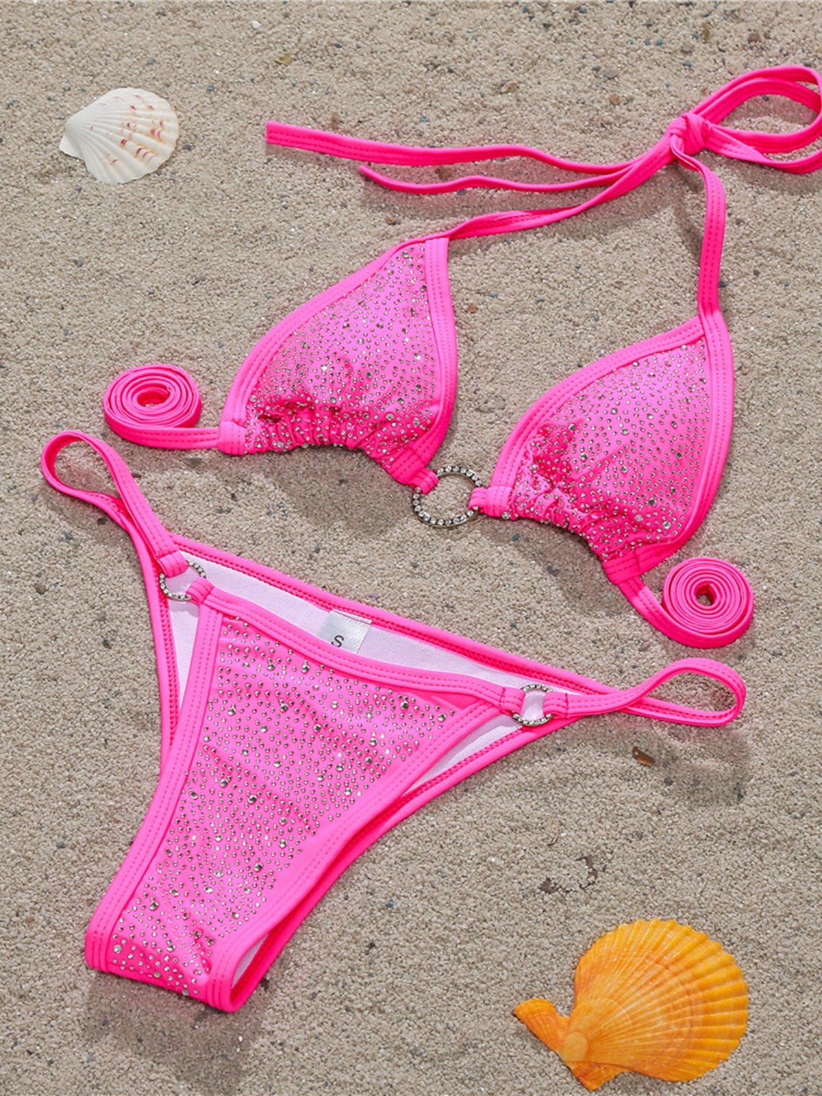 Diamond Star Bikini Set - Sparkling, Flattering Swimwear for Summer