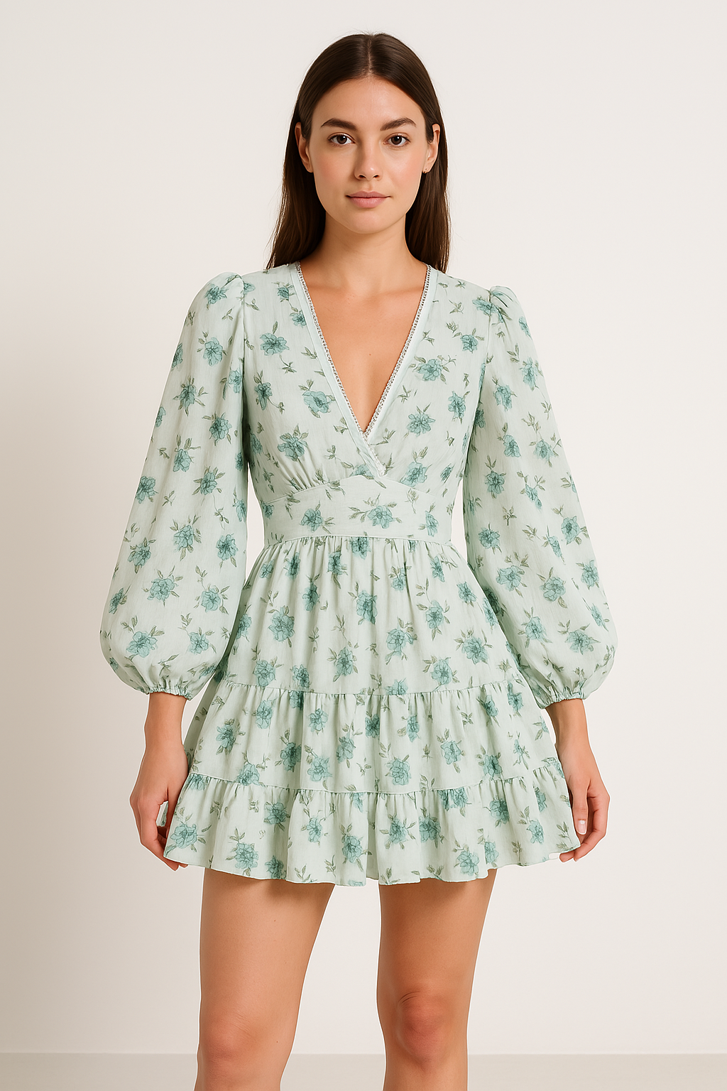 Elara Rose Bloom Atelier | A-Line Dress - Lumina