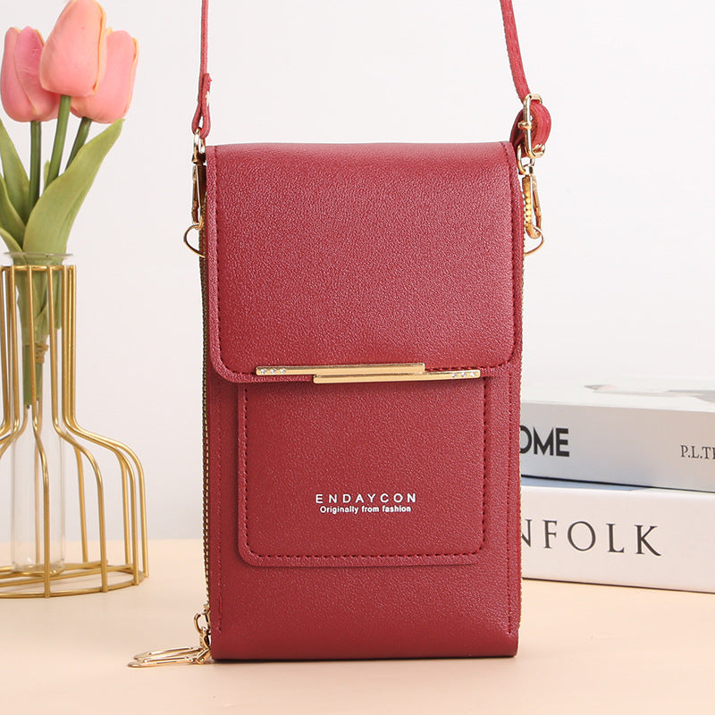 Elena | Chic Touch Screen Messenger Bag for Modern Women - Lumina
