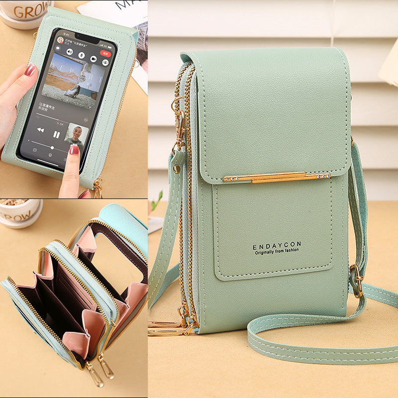 Elena | Chic Touch Screen Messenger Bag for Modern Women - Lumina