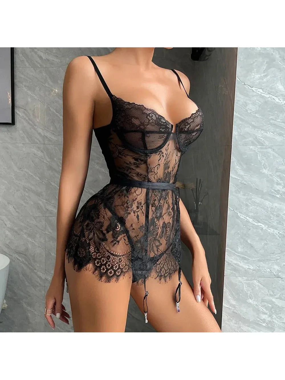 Eva's Elegant Nightdress