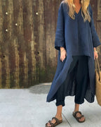 Florence | Relaxed Elegance Tunic and Pant Set - Lumina