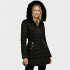 Freya | Cozy Fleece-Lined Puffer Coat with Oversized Hood - Lumina