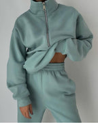 Grace | Casual Oversized Two-Piece Set with Streetwear Edge - Lumina