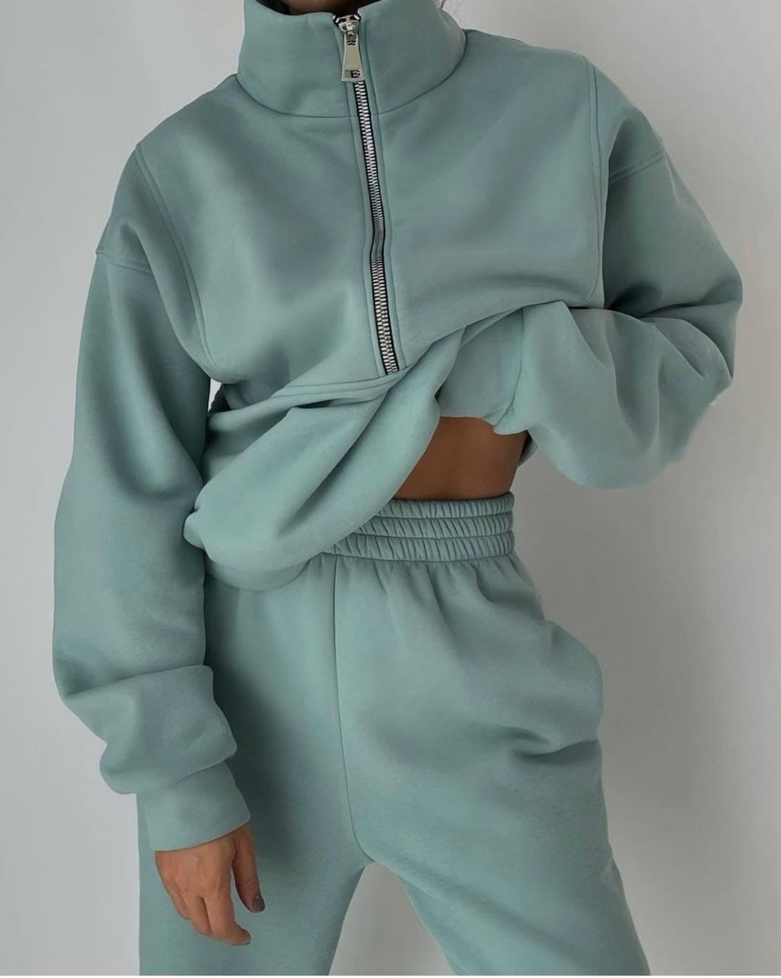 Grace | Casual Oversized Two-Piece Set with Streetwear Edge - Lumina
