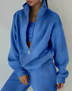 Grace | Casual Oversized Two-Piece Set with Streetwear Edge - Lumina