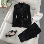 Grace | Tailored Blazer and Trousers Set with Polished Silhouette - Lumina