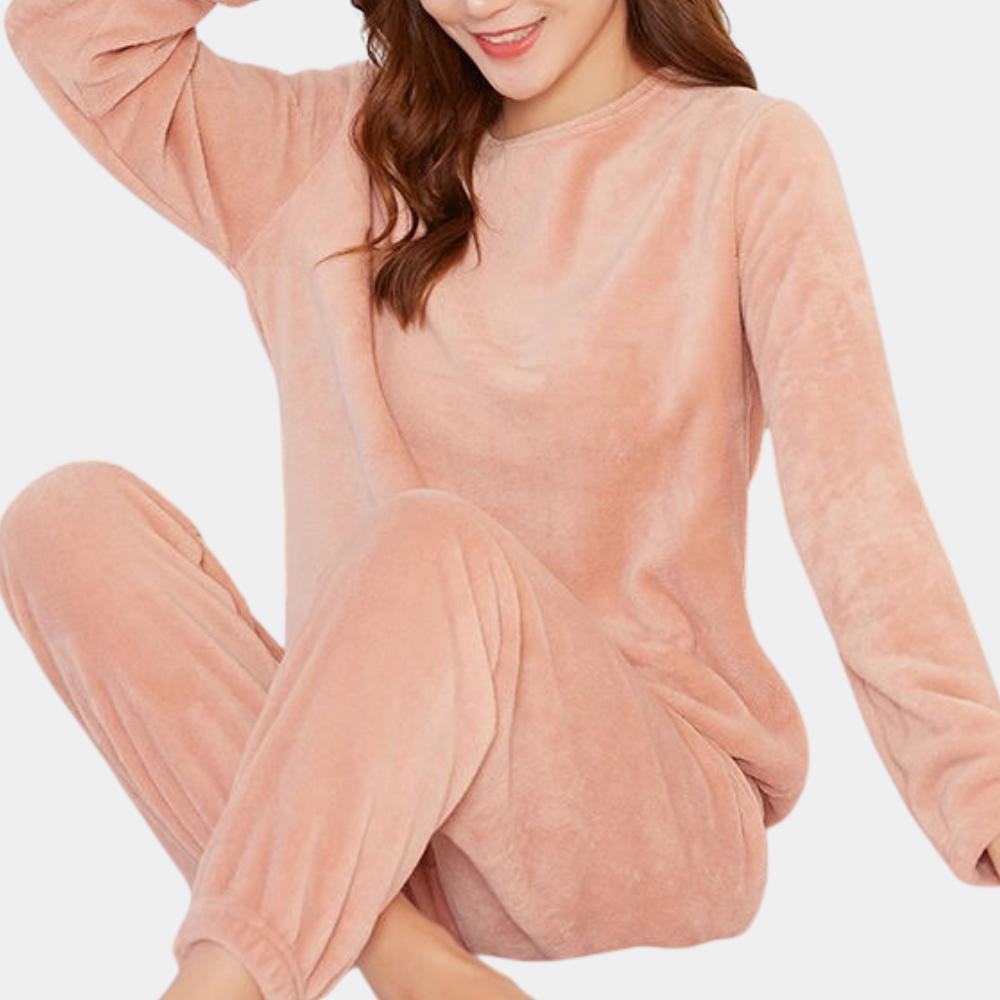 Hailey | Ultra-Soft Fleece Lounge Set with Relaxed Fit - Lumina