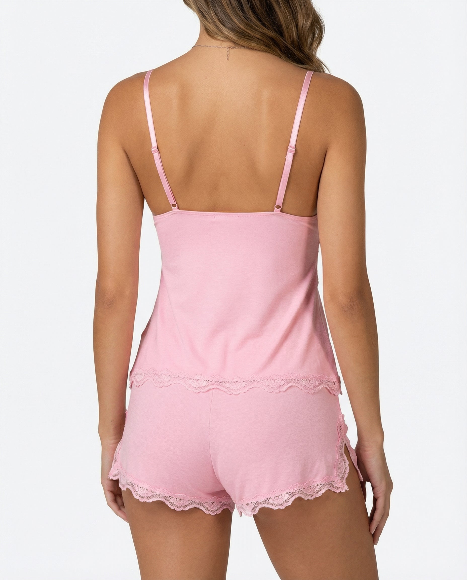 Anne - Silky Soft Lace Pajama Set