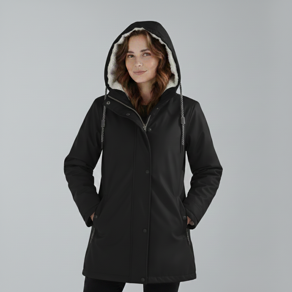Imogen | Cozy Sherpa-Lined Hooded Parka Jacket for Winter Adventures - Lumina