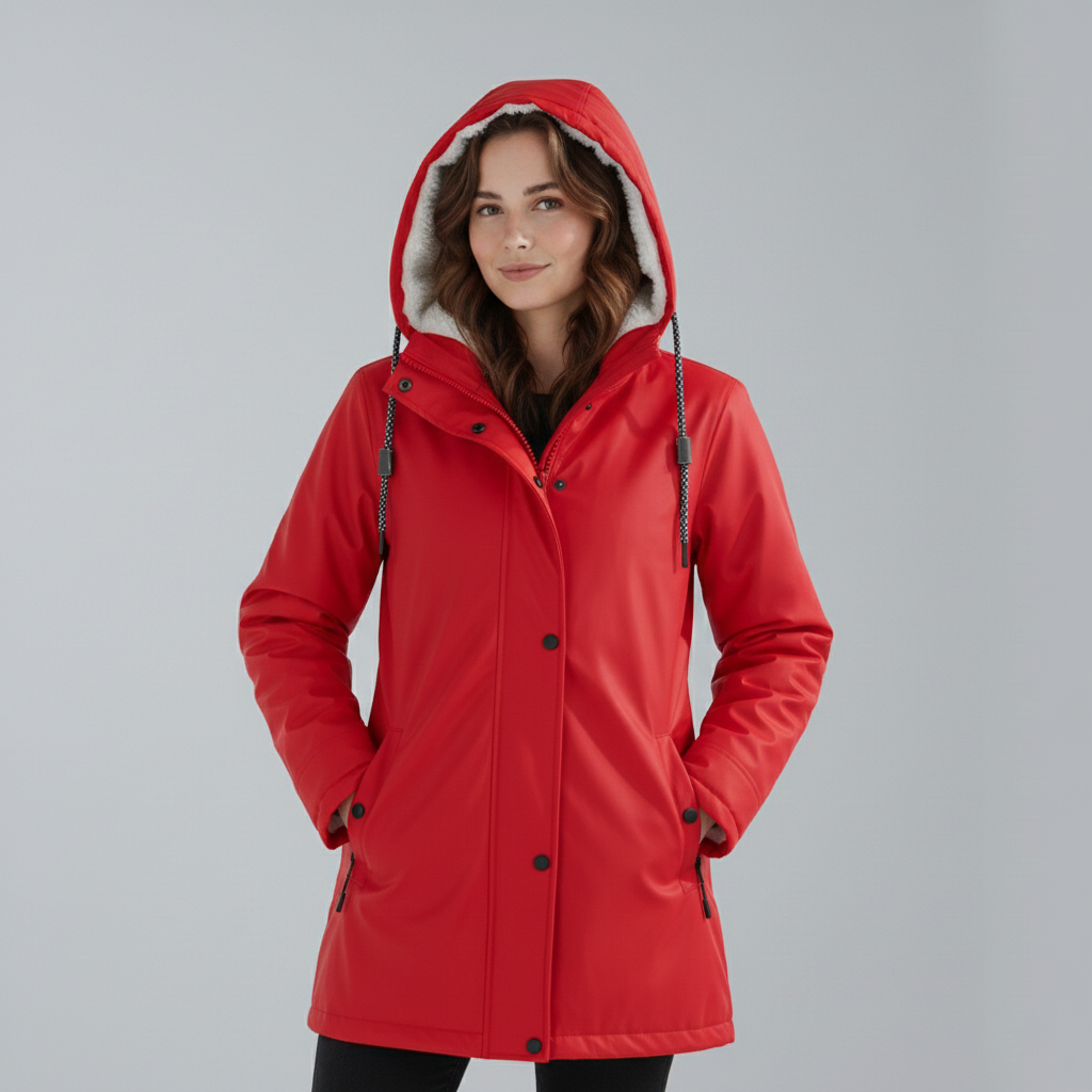 Imogen | Cozy Sherpa-Lined Hooded Parka Jacket for Winter Adventures - Lumina