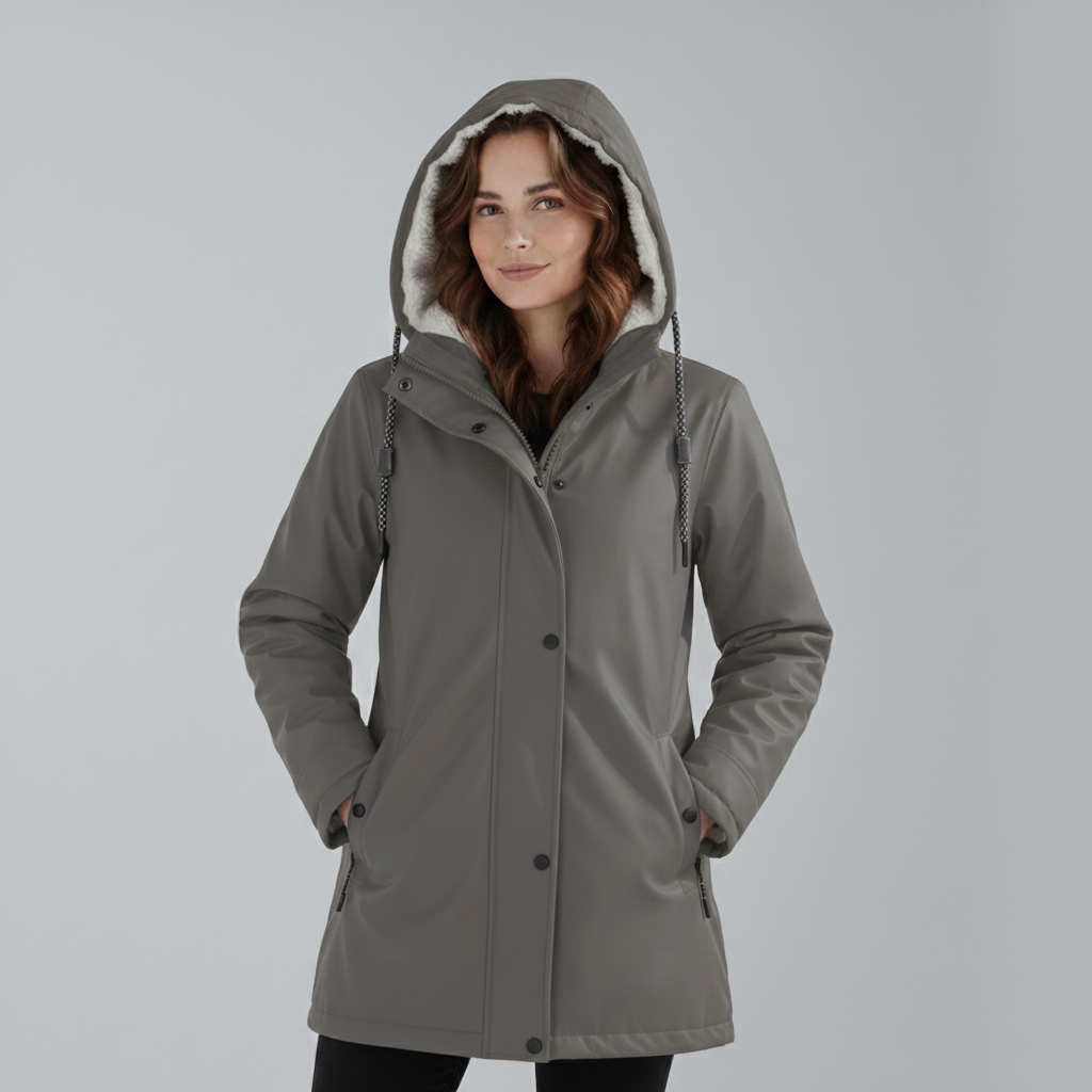 Imogen | Cozy Sherpa-Lined Hooded Parka Jacket for Winter Adventures - Lumina