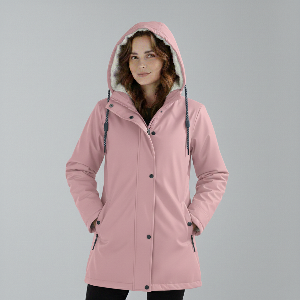 Imogen | Cozy Sherpa-Lined Hooded Parka Jacket for Winter Adventures - Lumina