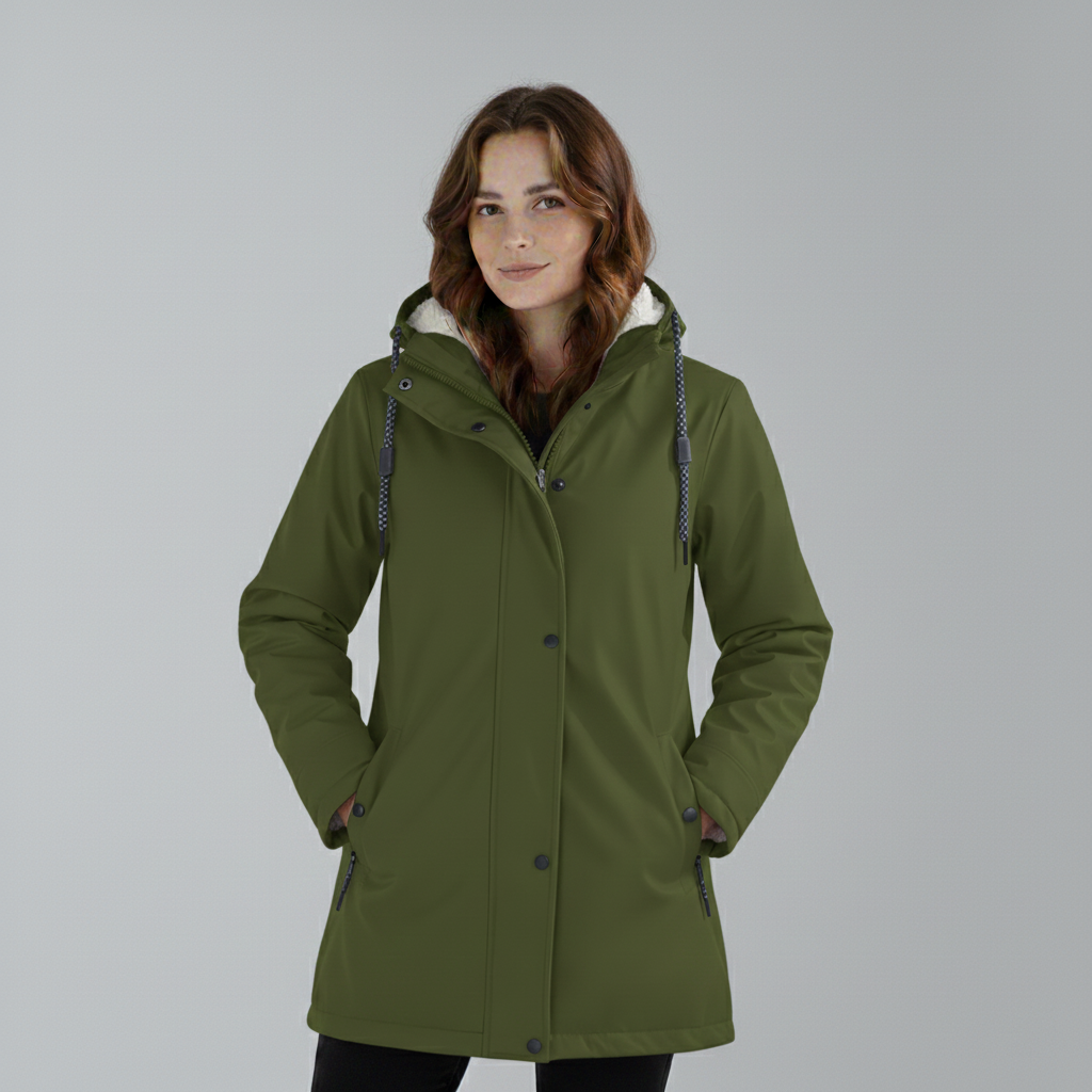 Imogen | Cozy Sherpa-Lined Hooded Parka Jacket for Winter Adventures - Lumina