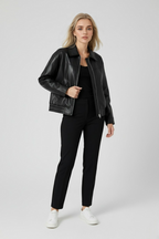 Isabella | Casual Vintage Coffee Jacket with Trendy Appeal - Lumina
