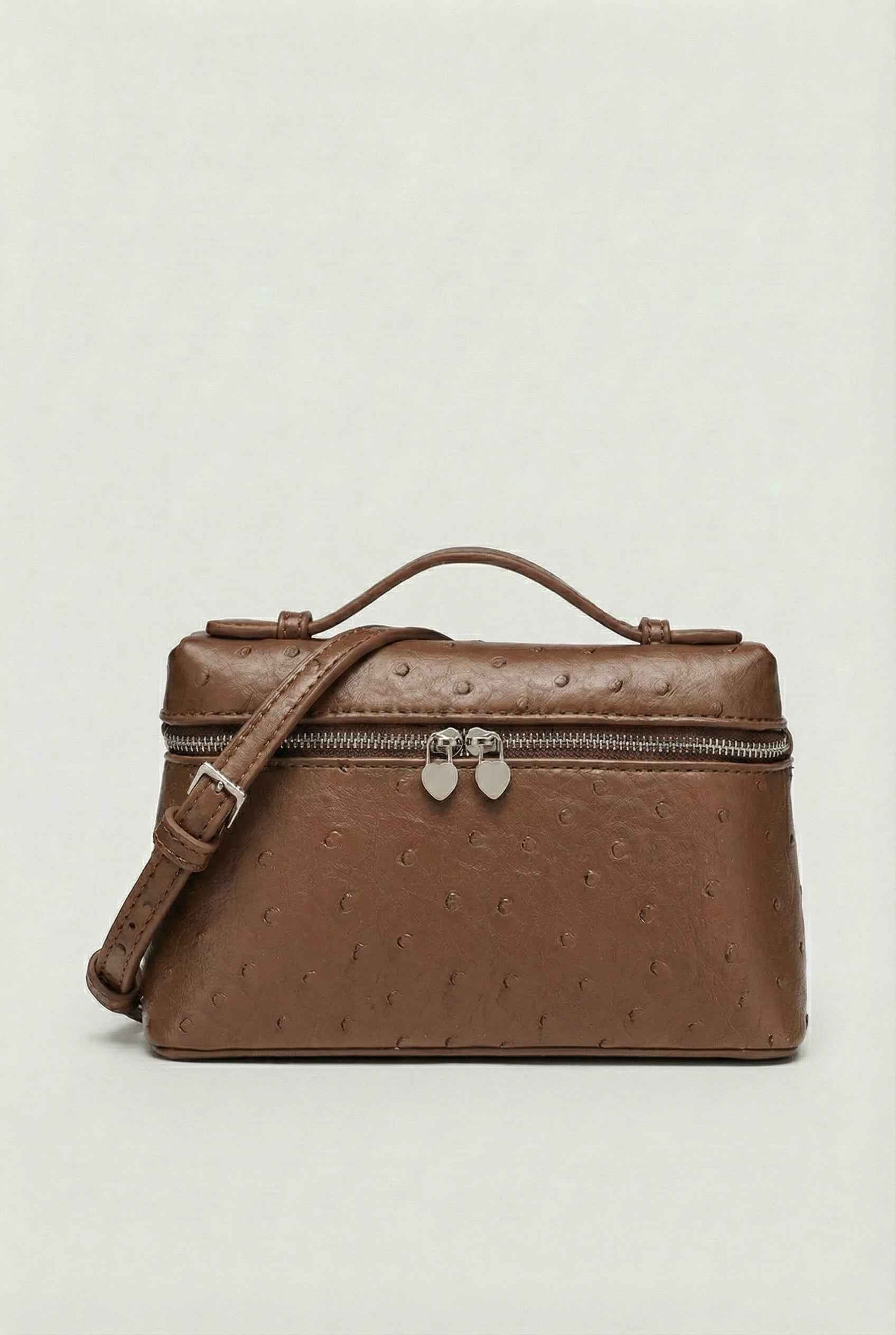Isabella | Chic Black Crossbody Bag with Adjustable Strap - Lumina